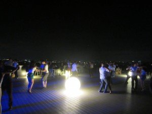 Roof Salsa dancing